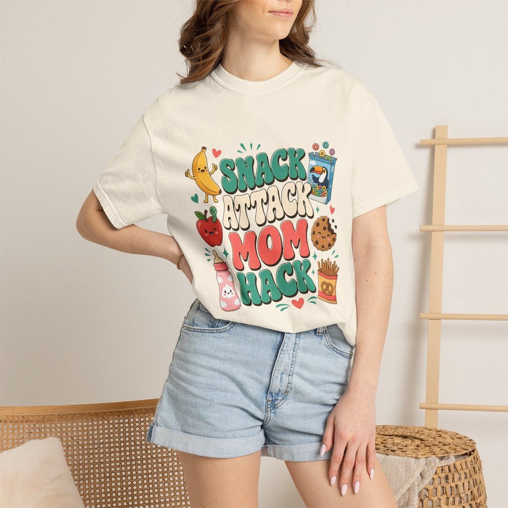 Snack Attack Mom Hack T-Shirt
