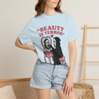 Beauty Is Terror T-Shirt — Grim Reaper Vanity Graphic Tee
