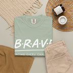 Classic White Garment-Dyed T-Shirt — Soft Vintage Style Tee