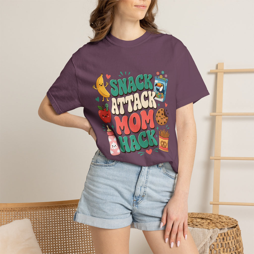 Snack Attack Mom Hack T-Shirt