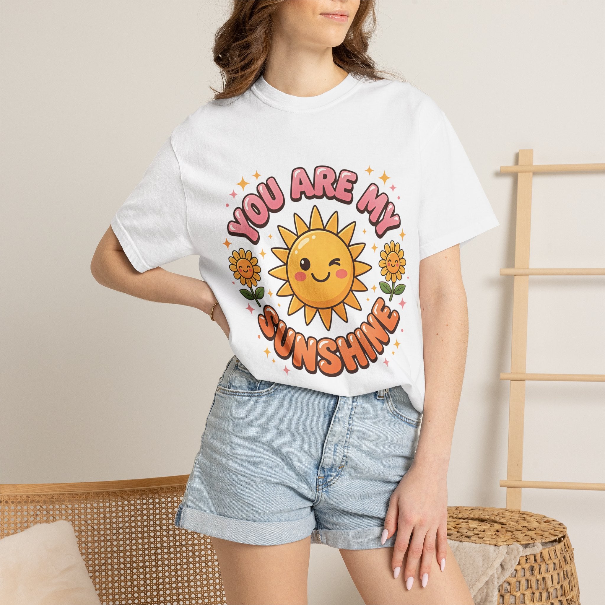 You Are My Sunshine T-Shirt — Cute Smiling Sun Graphic Tee