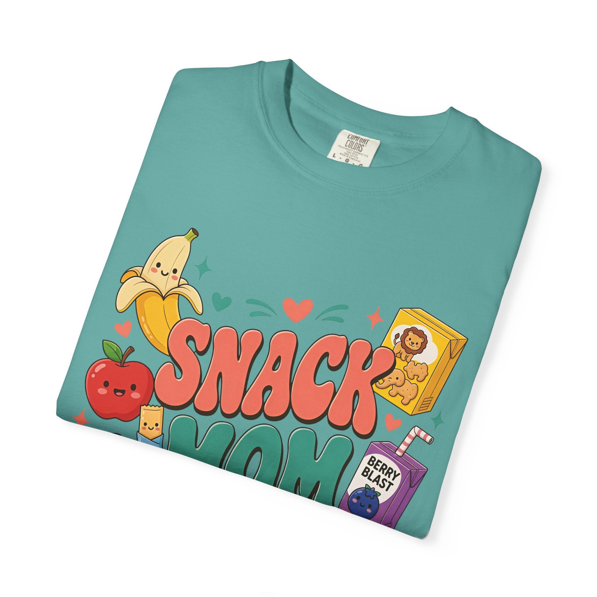 Snack Mom T-Shirt — Cute Kawaii Snacks Graphic Tee for Moms