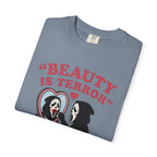 Beauty Is Terror T-Shirt — Grim Reaper Vanity Graphic Tee