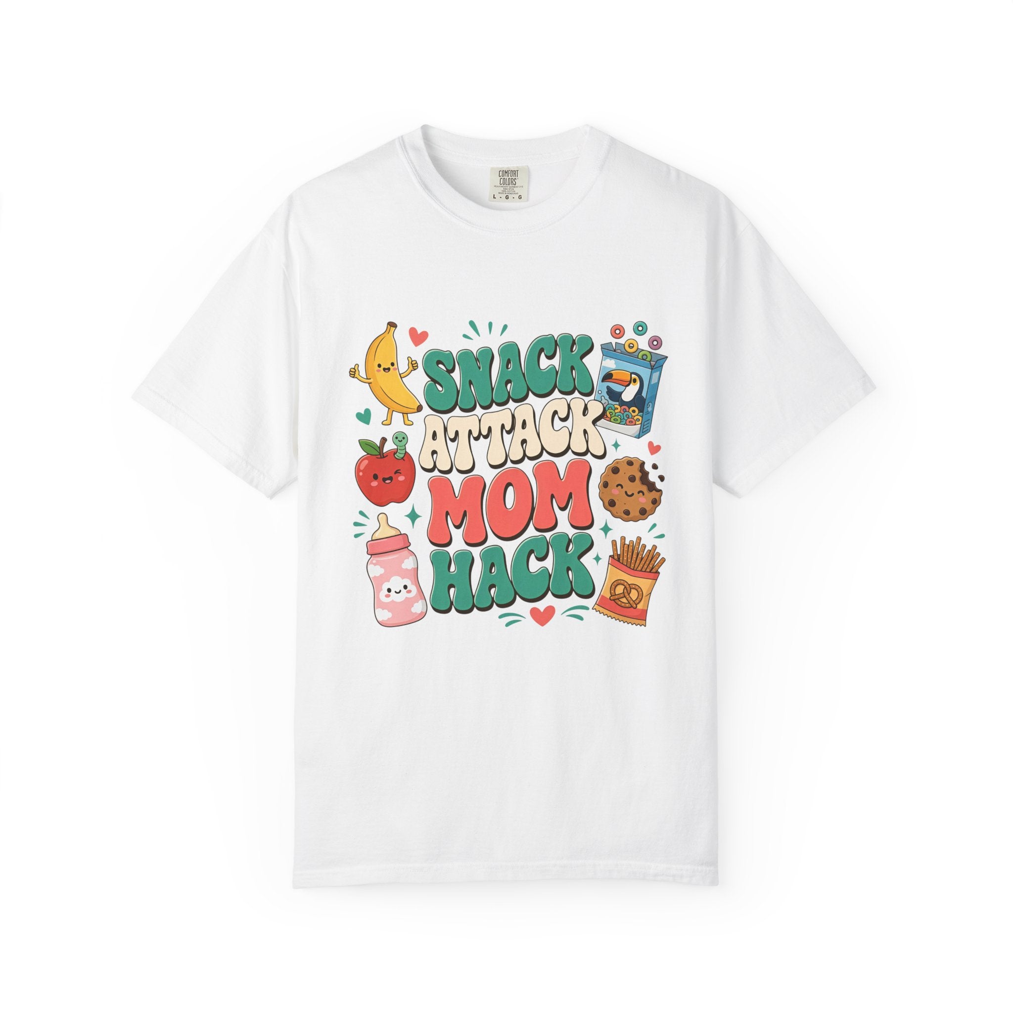 Snack Attack Mom Hack T-Shirt