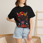 Day of the Dead Chihuahua T-Shirt — "El Rey de la Fiesta" Sugar Skull Tee