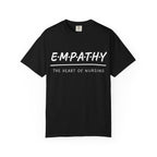 Empathy Graphic T-Shirt — Soft Neutral Garment-Dyed Tee with 'EMPATHY' Print
