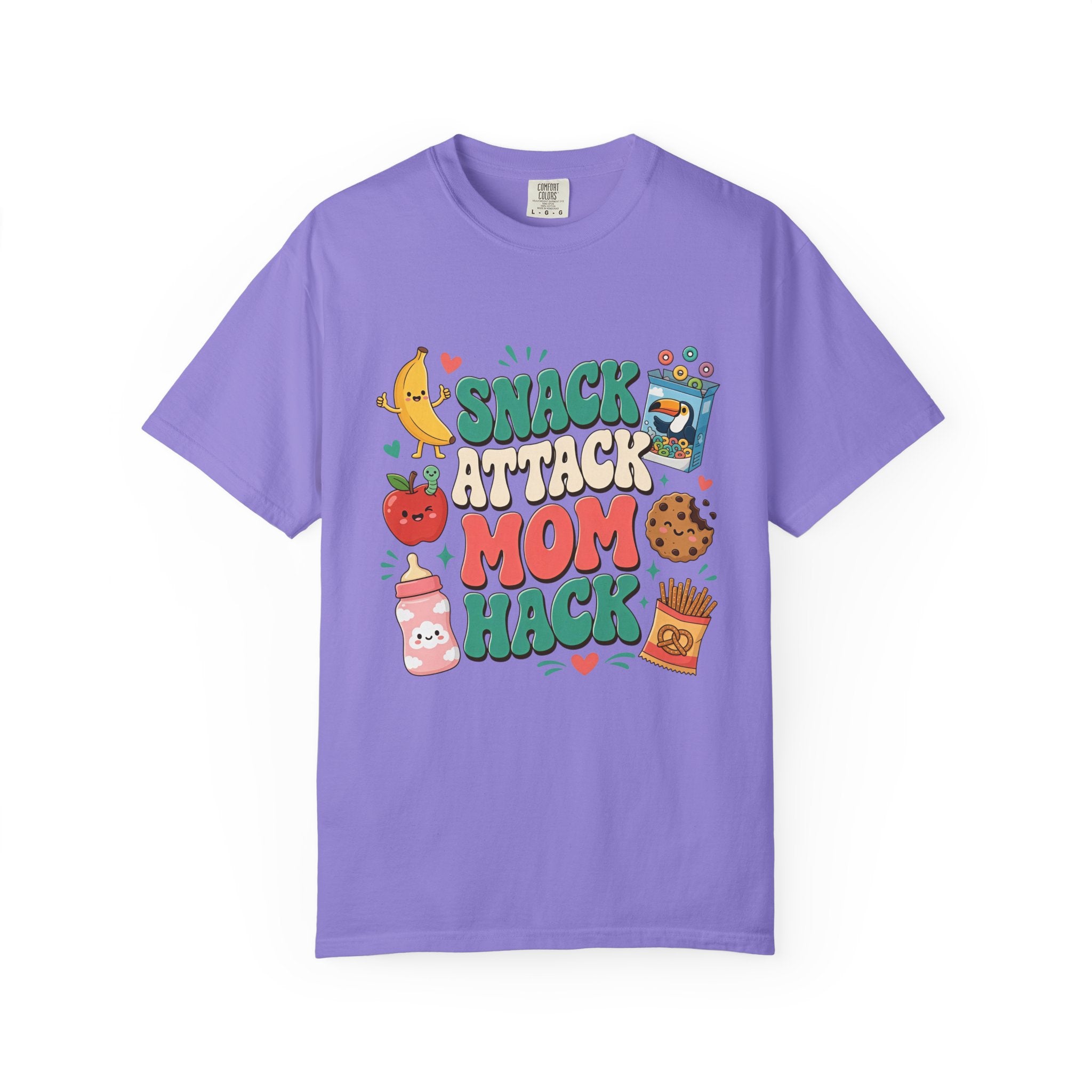 Snack Attack Mom Hack T-Shirt