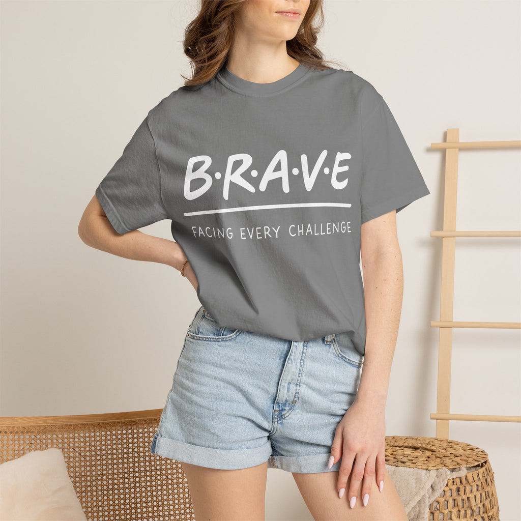 Classic White Garment-Dyed T-Shirt — Soft Vintage Style Tee