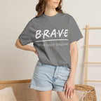 Classic White Garment-Dyed T-Shirt — Soft Vintage Style Tee
