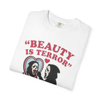 Beauty Is Terror T-Shirt — Grim Reaper Vanity Graphic Tee
