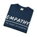 Empathy Graphic T-Shirt — Soft Neutral Garment-Dyed Tee with 'EMPATHY' Print