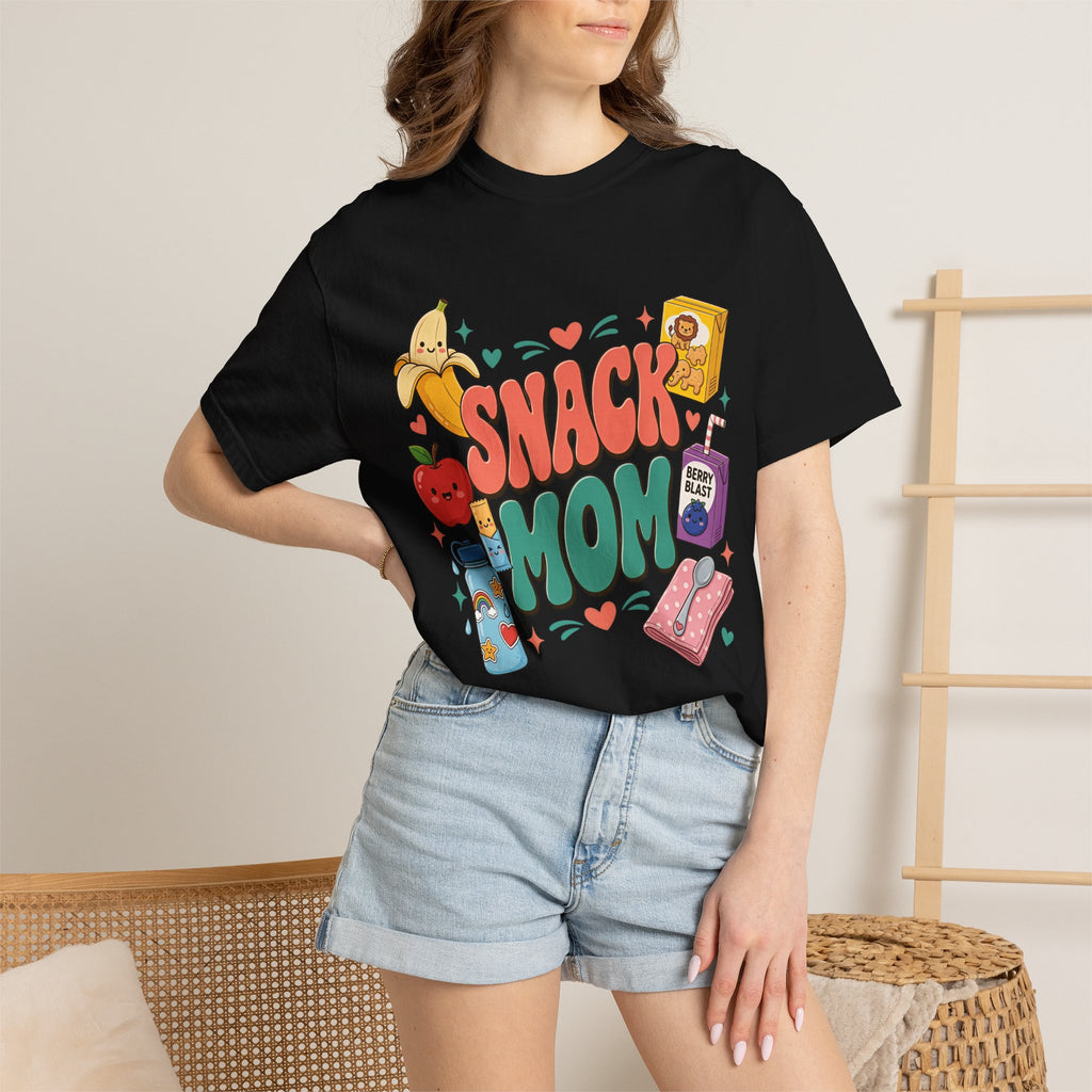 Snack Mom T-Shirt — Cute Kawaii Snacks Graphic Tee for Moms