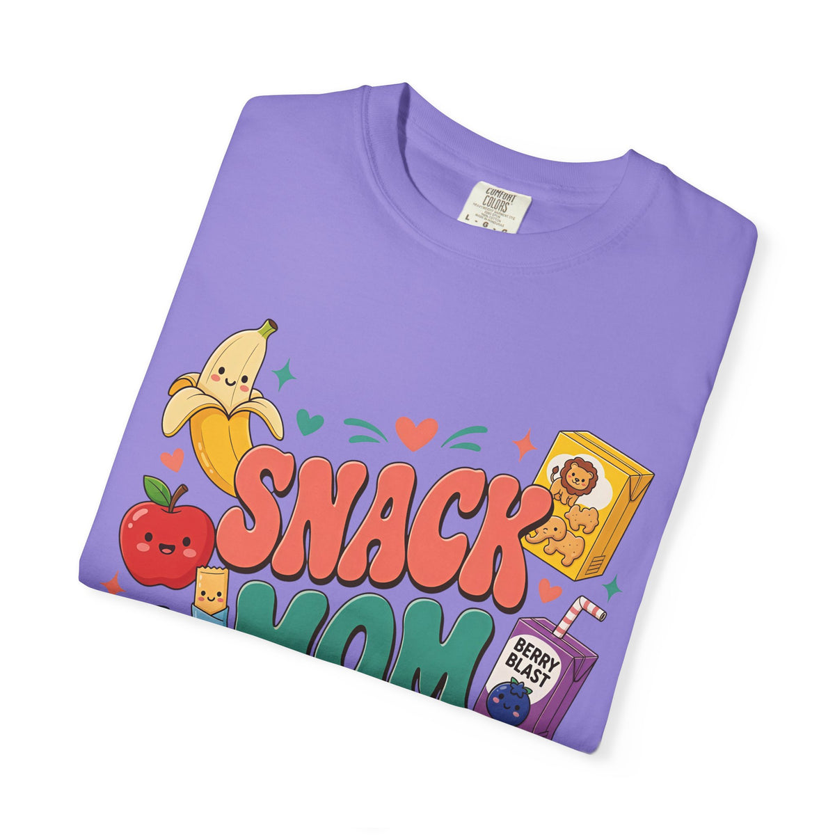 Snack Mom T-Shirt — Cute Kawaii Snacks Graphic Tee for Moms