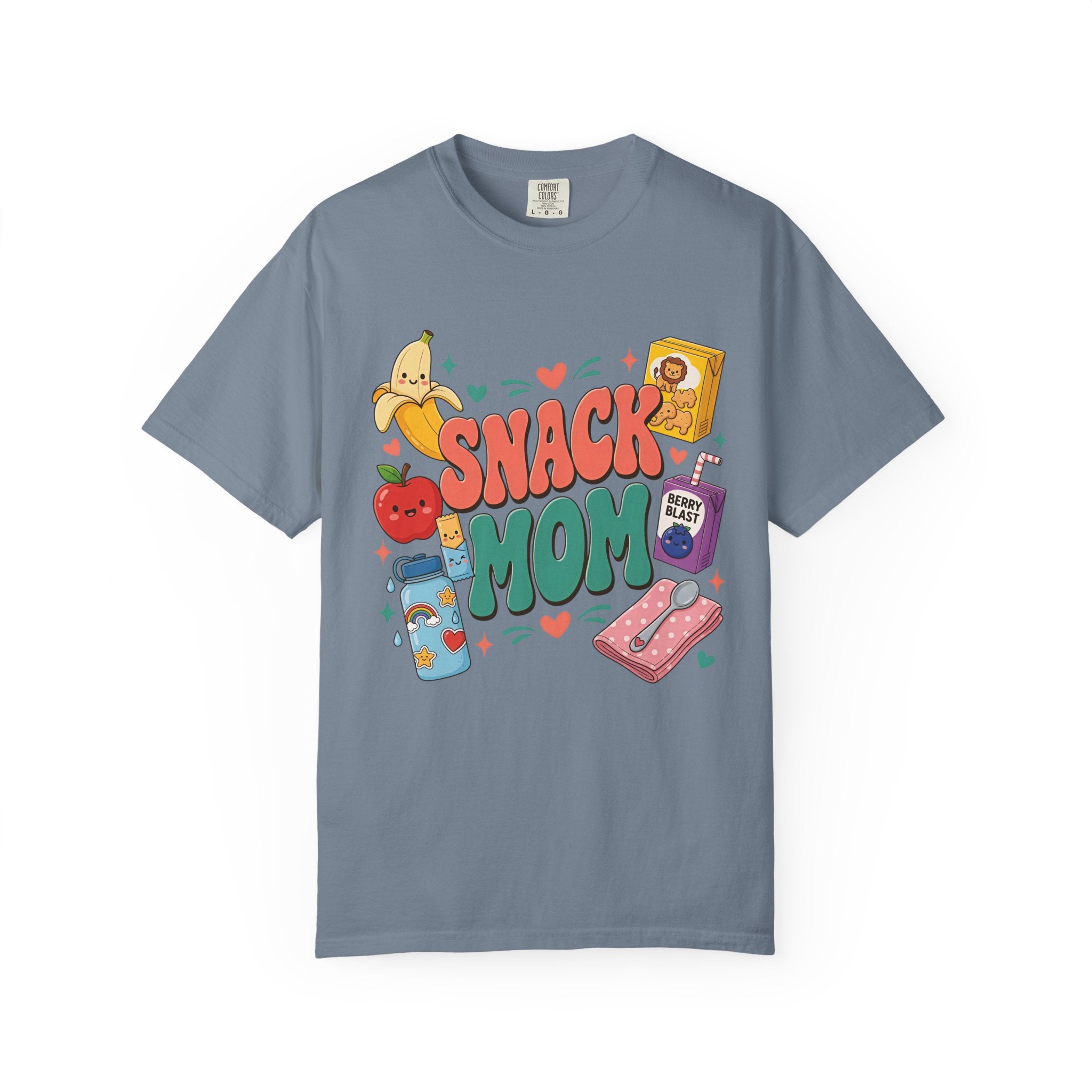 Snack Mom T-Shirt — Cute Kawaii Snacks Graphic Tee for Moms