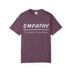Empathy Graphic T-Shirt — Soft Neutral Garment-Dyed Tee with 'EMPATHY' Print