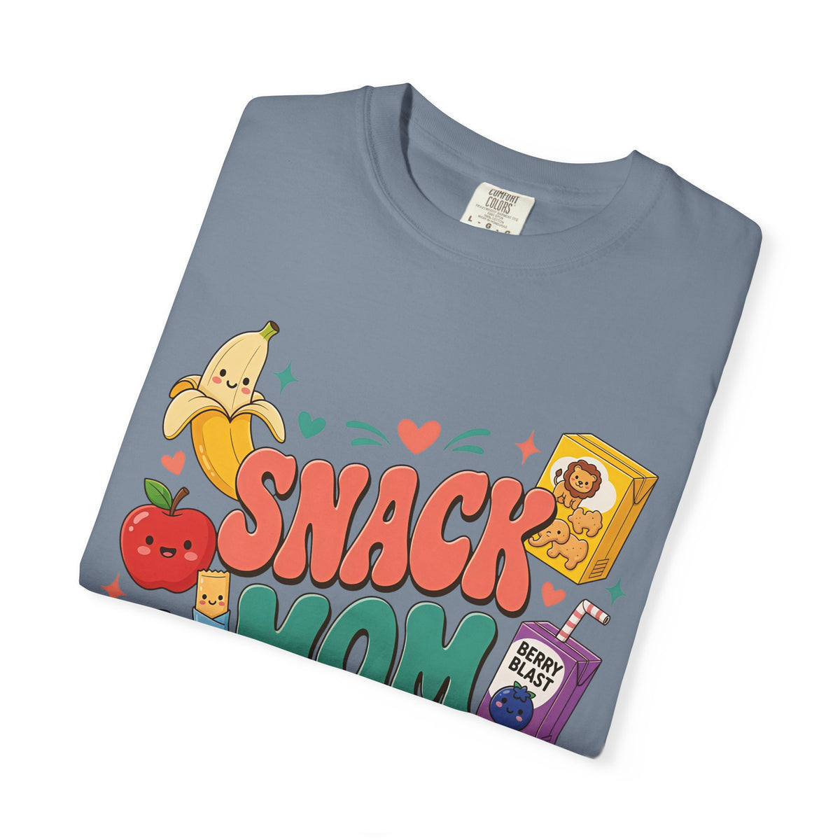 Snack Mom T-Shirt — Cute Kawaii Snacks Graphic Tee for Moms