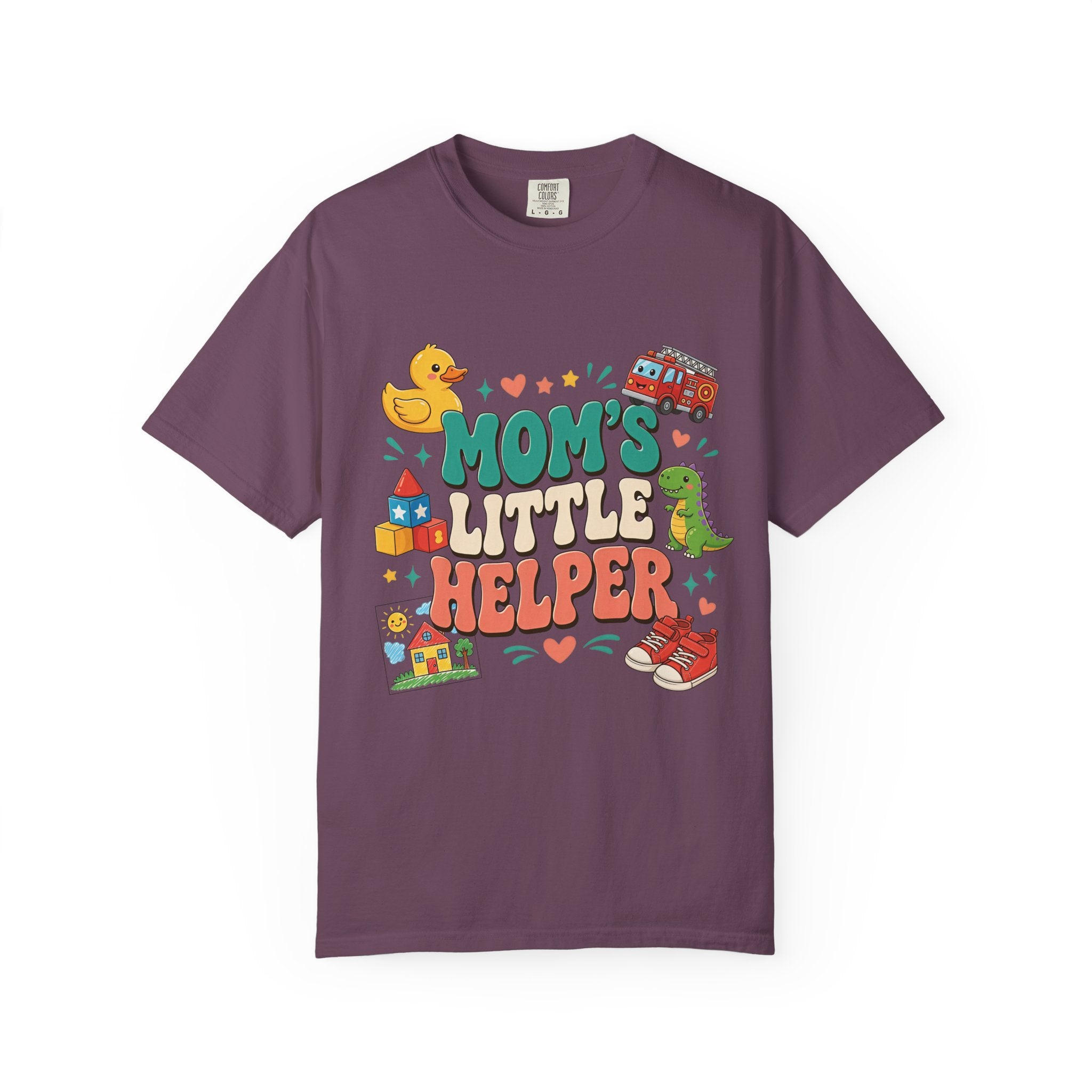 Mom's Little Helper Kids T‑Shirt — Cute Playtime Graphic Tee