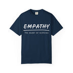 Empathy Graphic T-Shirt — Soft Neutral Garment-Dyed Tee with 'EMPATHY' Print
