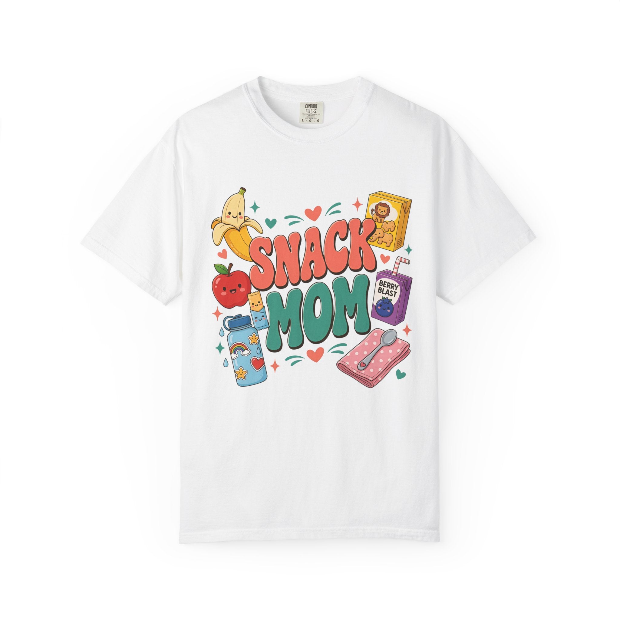 Snack Mom T-Shirt — Cute Kawaii Snacks Graphic Tee for Moms