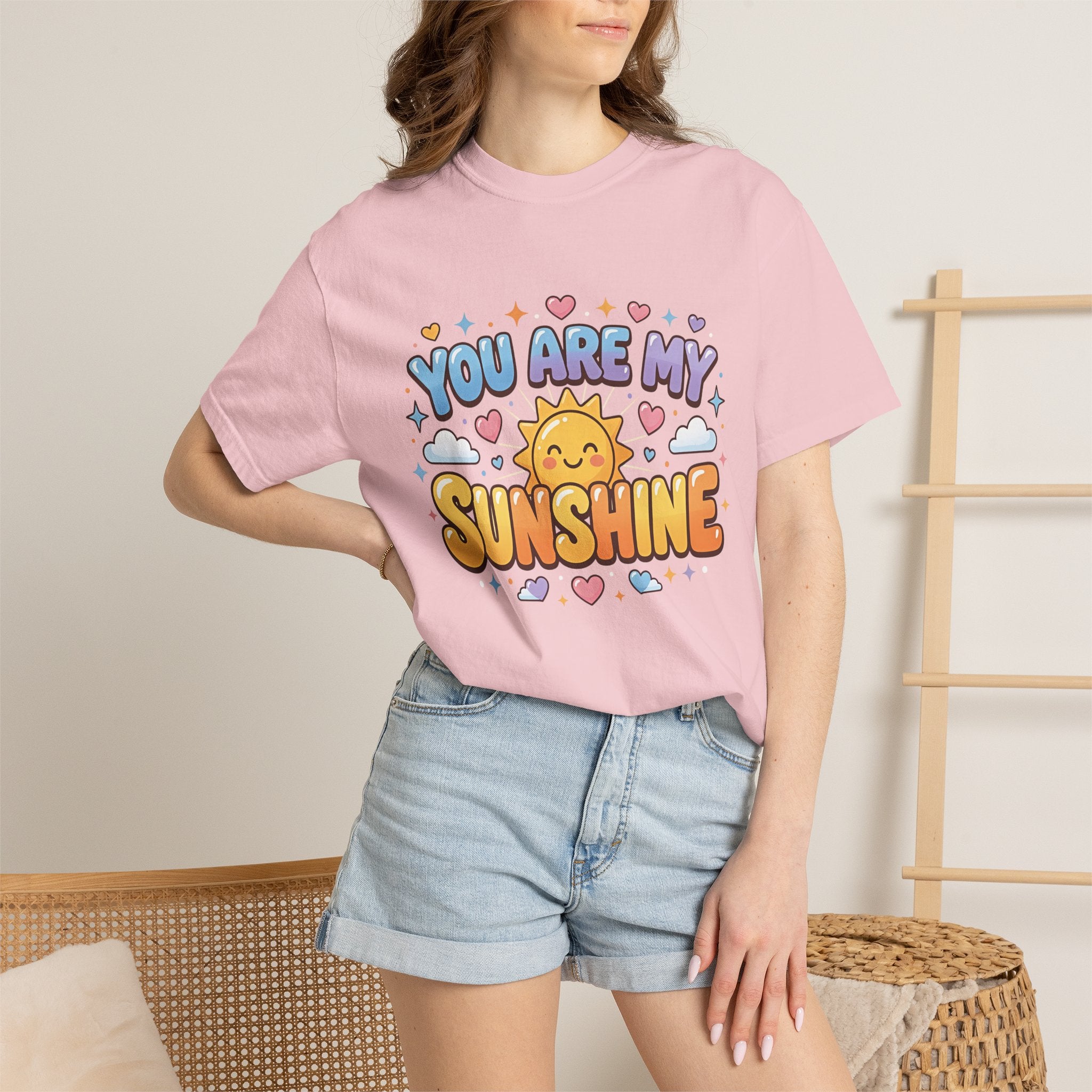 You Are My Sunshine T-Shirt — Cute Retro Sun Graphic Tee for Kids & Loved Ones