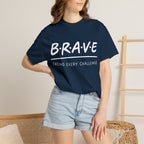 Classic White Garment-Dyed T-Shirt — Soft Vintage Style Tee