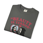 Beauty Is Terror T-Shirt — Grim Reaper Vanity Graphic Tee