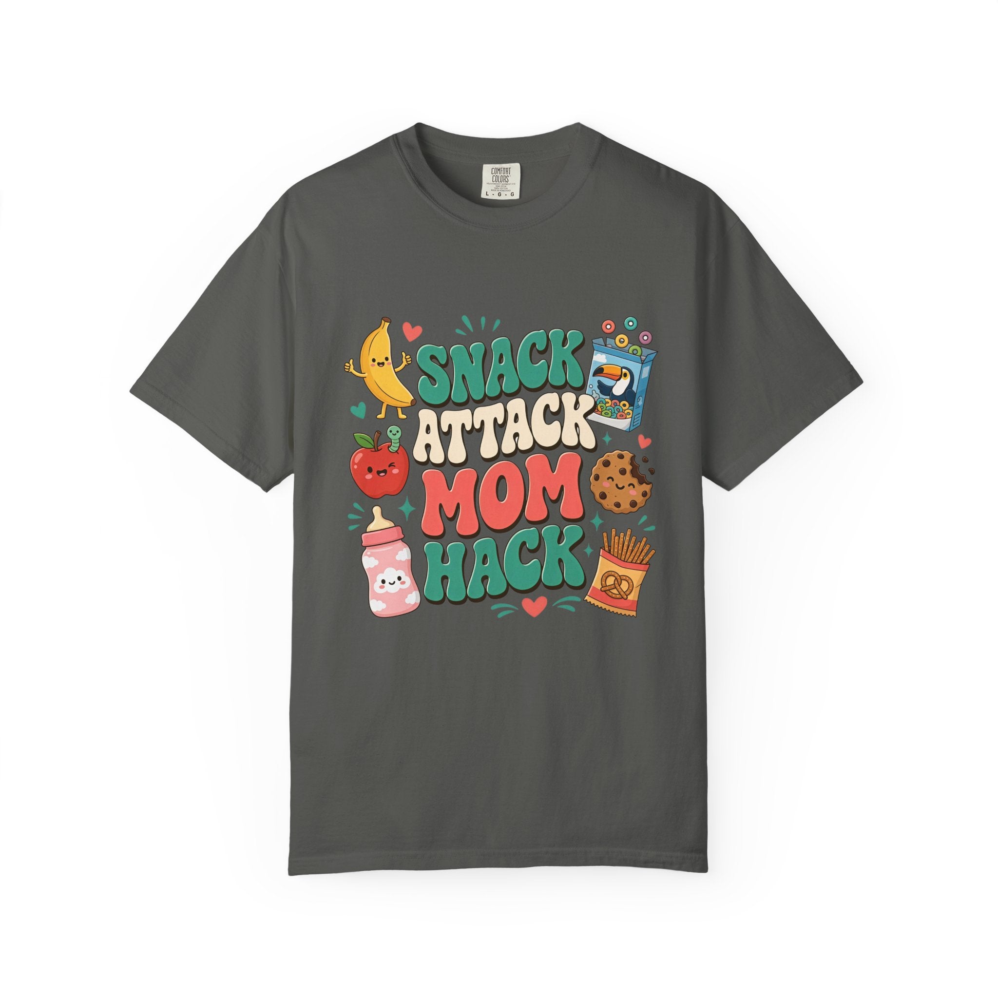 Snack Attack Mom Hack T-Shirt