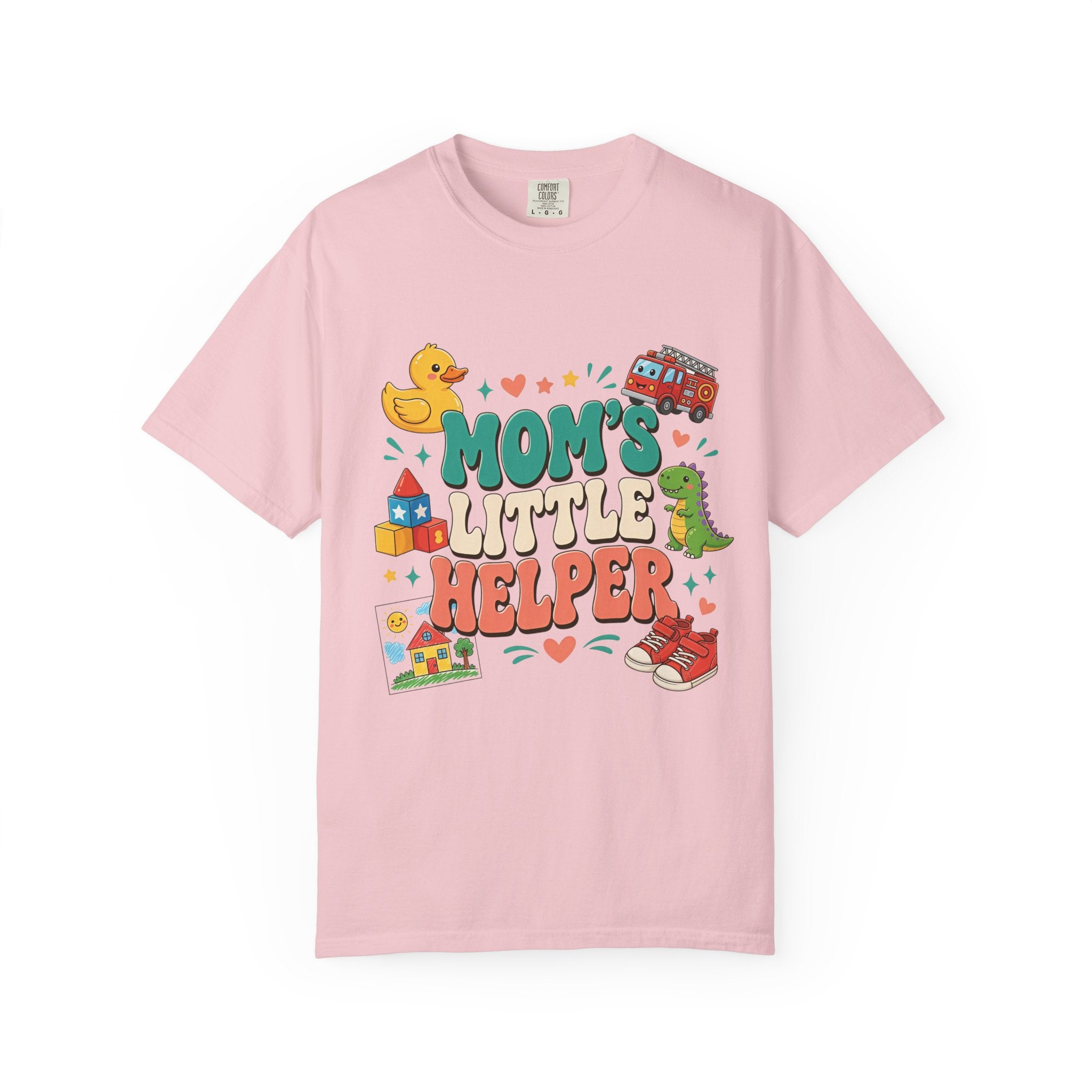 Mom's Little Helper Kids T‑Shirt — Cute Playtime Graphic Tee