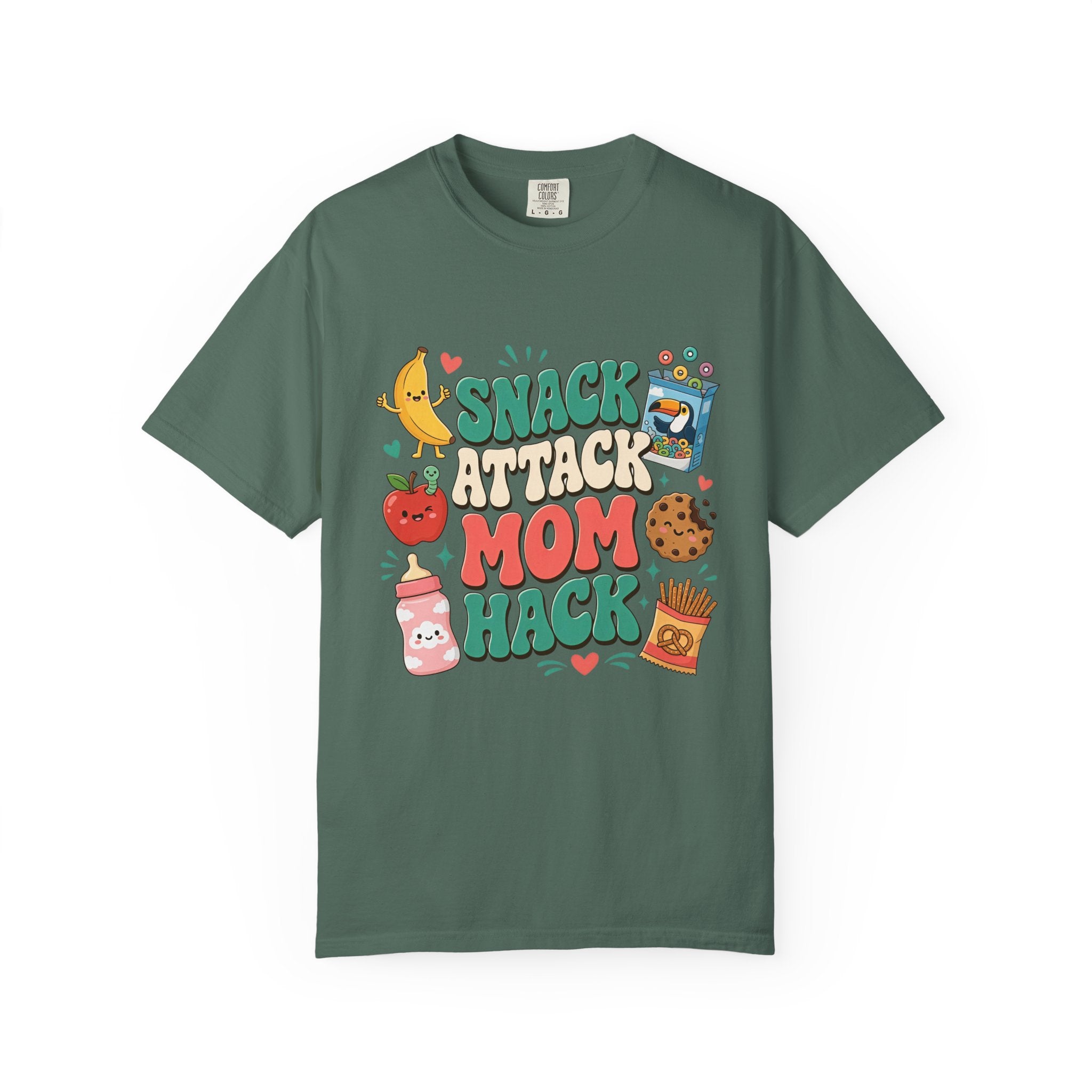 Snack Attack Mom Hack T-Shirt