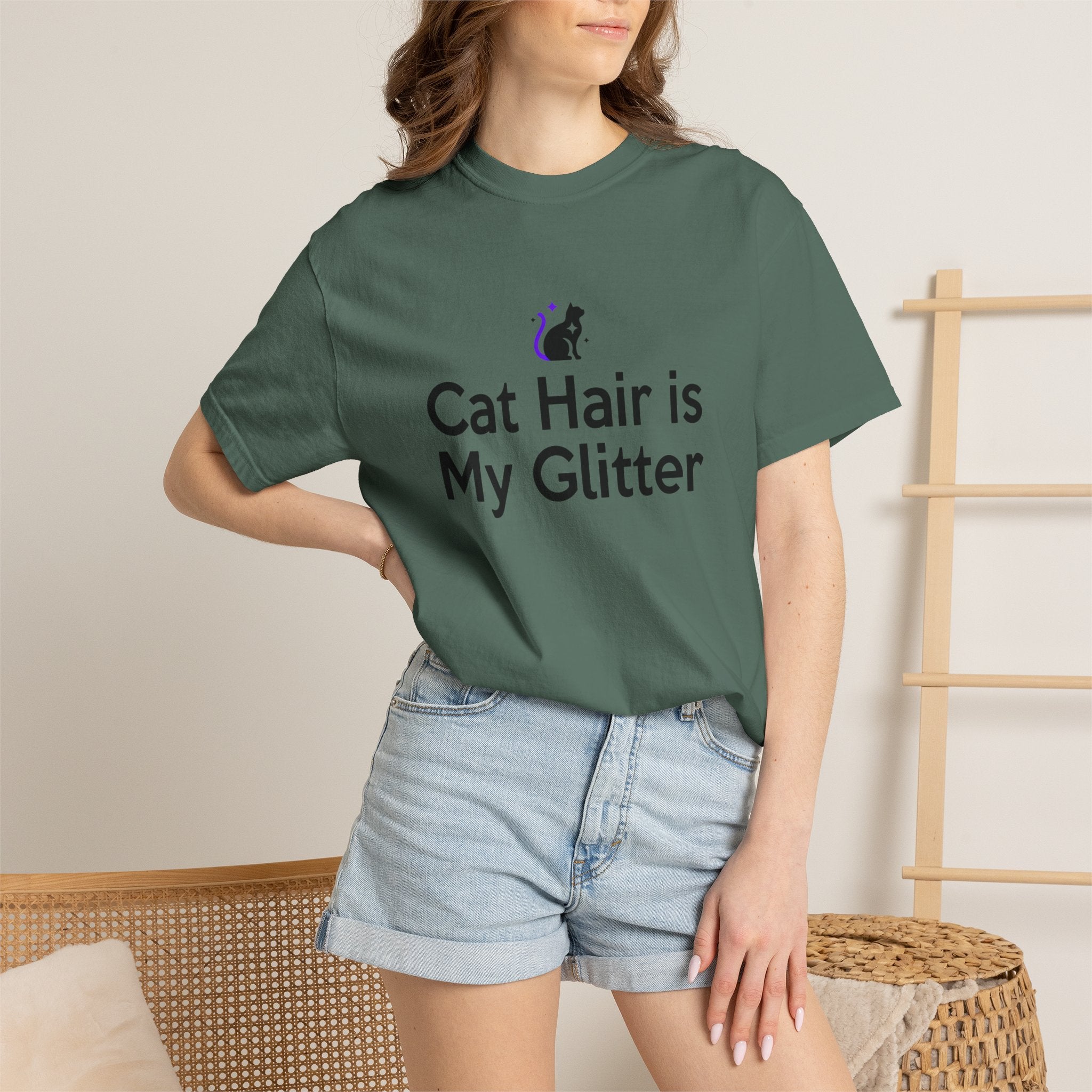 Cat Hair Is My Glitter T-Shirt