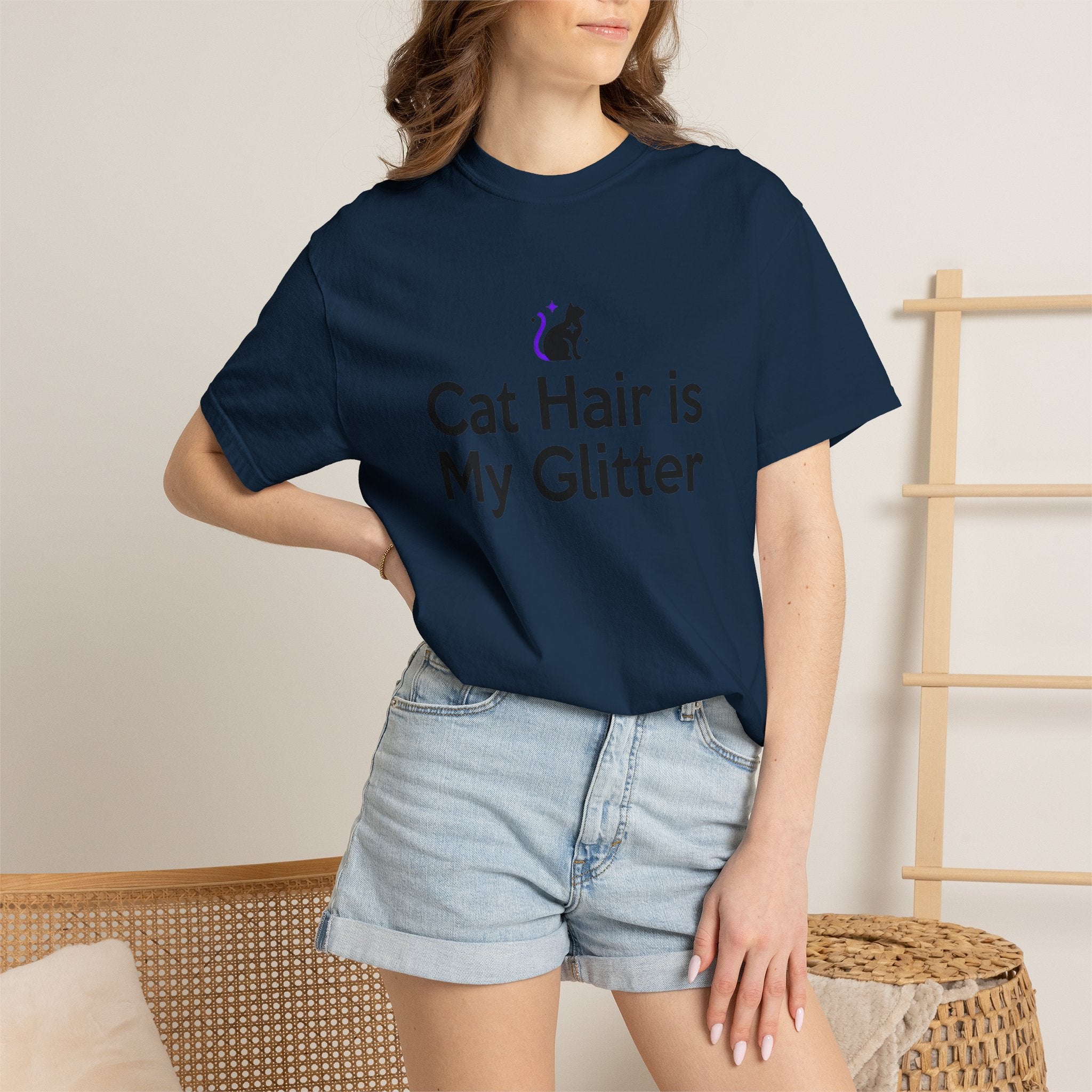Cat Hair Is My Glitter T-Shirt