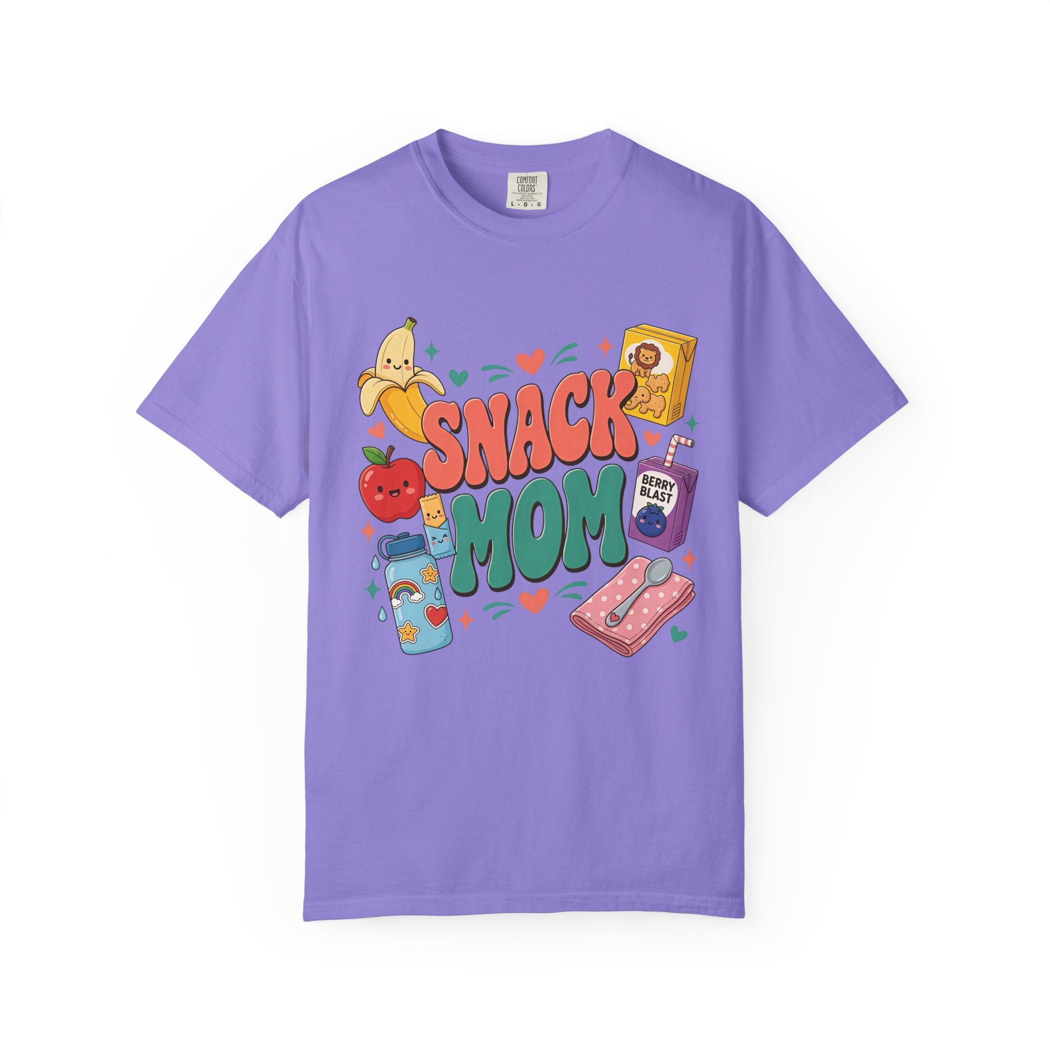 Snack Mom T-Shirt — Cute Kawaii Snacks Graphic Tee for Moms