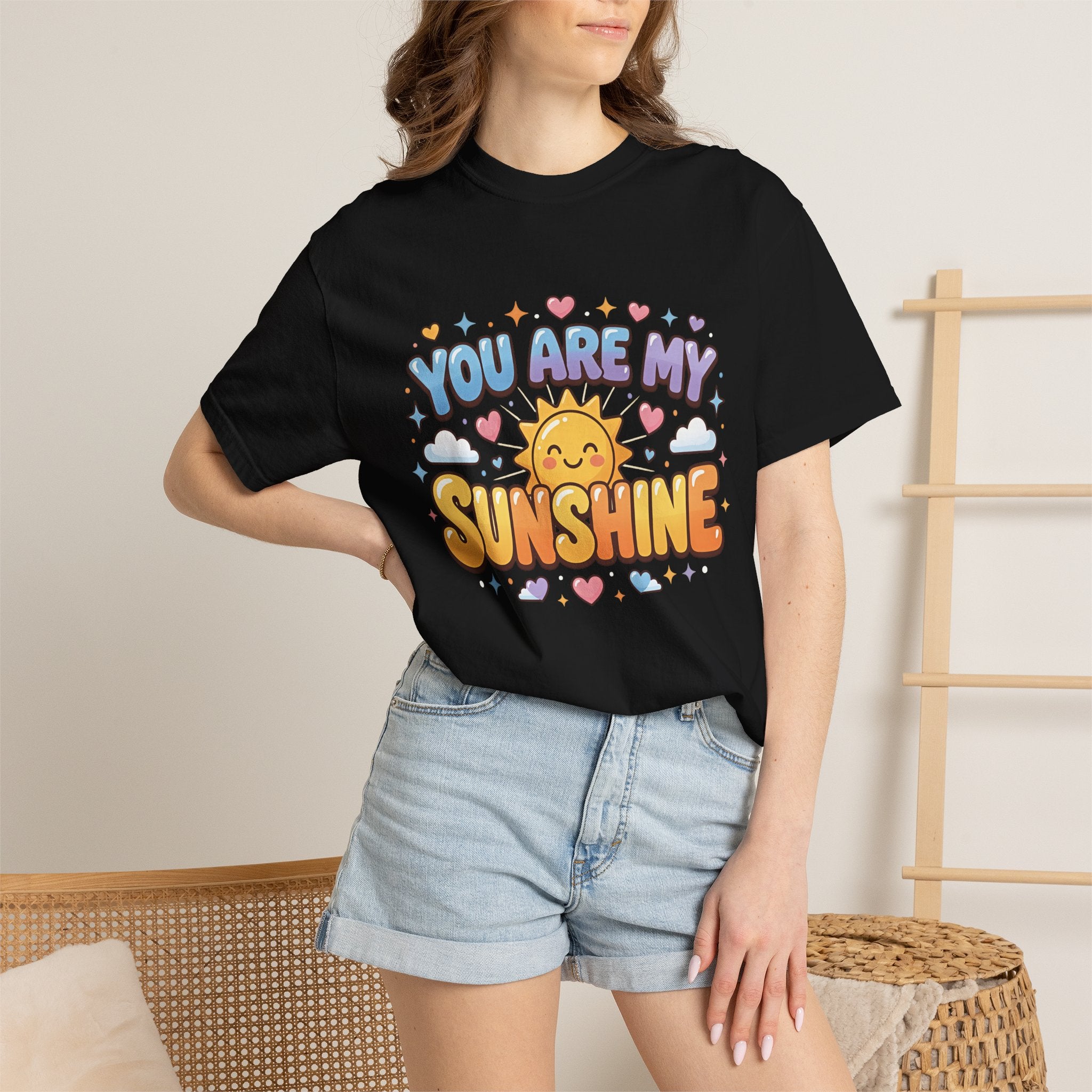 You Are My Sunshine T-Shirt — Cute Retro Sun Graphic Tee for Kids & Loved Ones