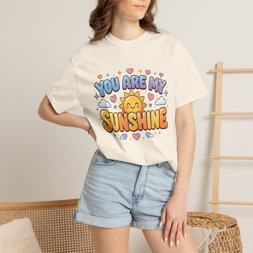 You Are My Sunshine T-Shirt — Cute Retro Sun Graphic Tee for Kids & Loved Ones