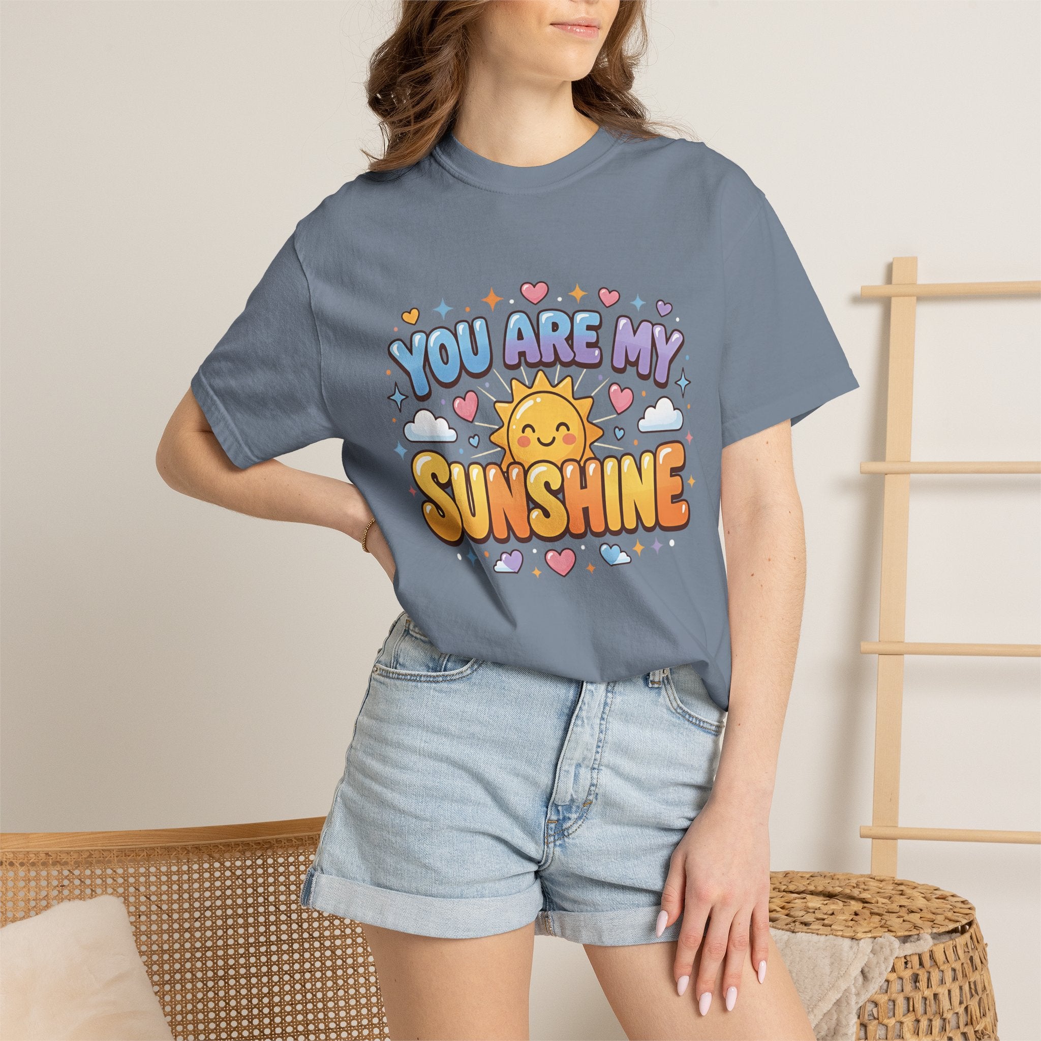 You Are My Sunshine T-Shirt — Cute Retro Sun Graphic Tee for Kids & Loved Ones