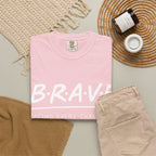 Classic White Garment-Dyed T-Shirt — Soft Vintage Style Tee