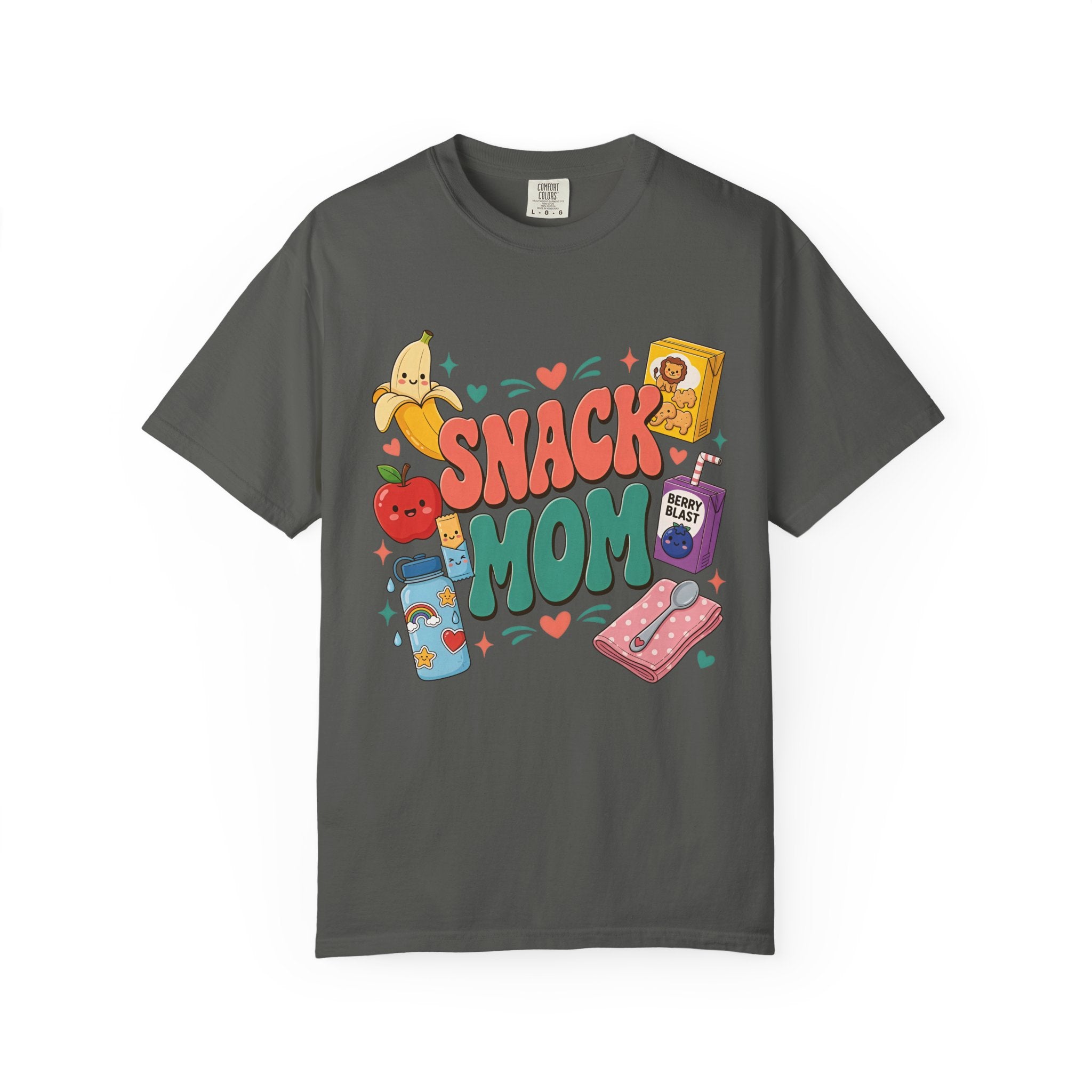 Snack Mom T-Shirt — Cute Kawaii Snacks Graphic Tee for Moms