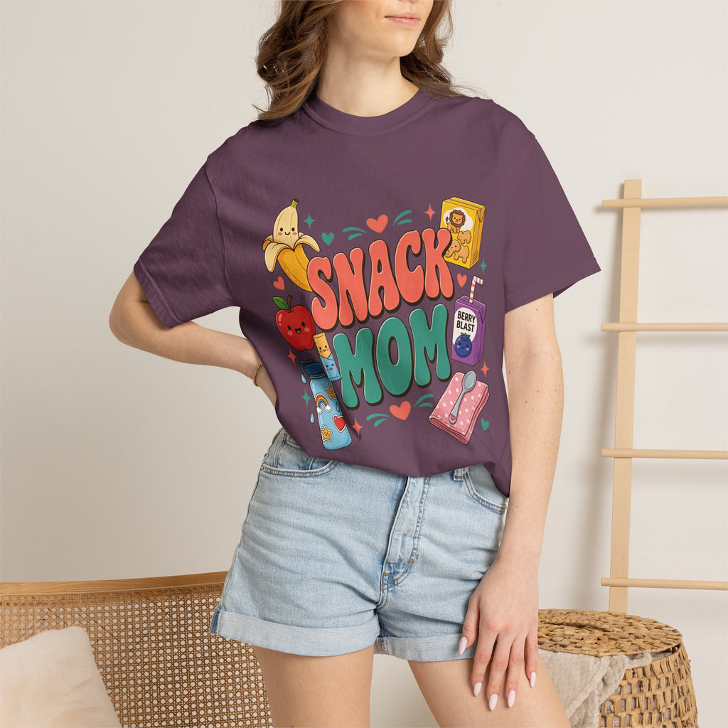 Snack Mom T-Shirt — Cute Kawaii Snacks Graphic Tee for Moms