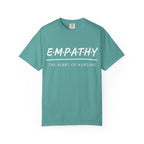 Empathy Graphic T-Shirt — Soft Neutral Garment-Dyed Tee with 'EMPATHY' Print
