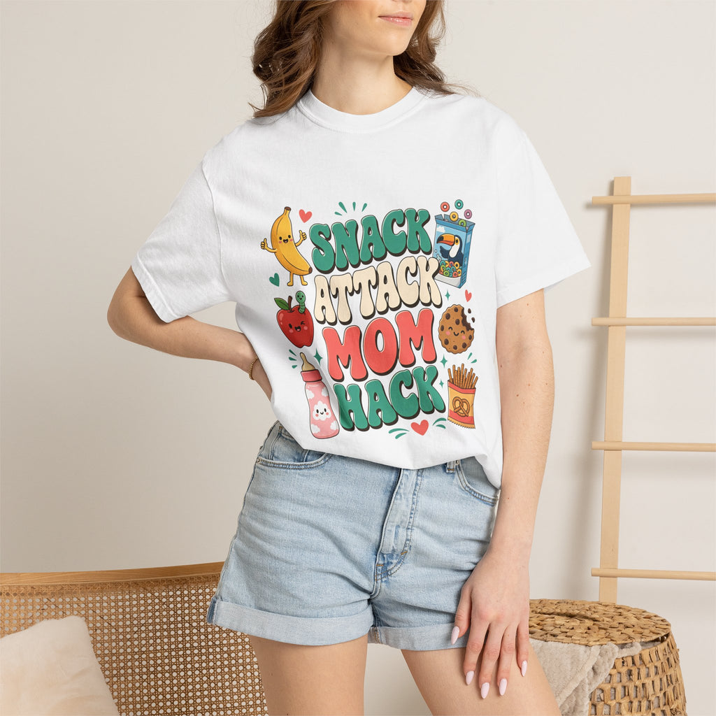 Snack Attack Mom Hack T-Shirt