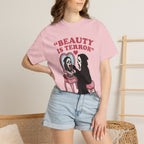 Beauty Is Terror T-Shirt — Grim Reaper Vanity Graphic Tee