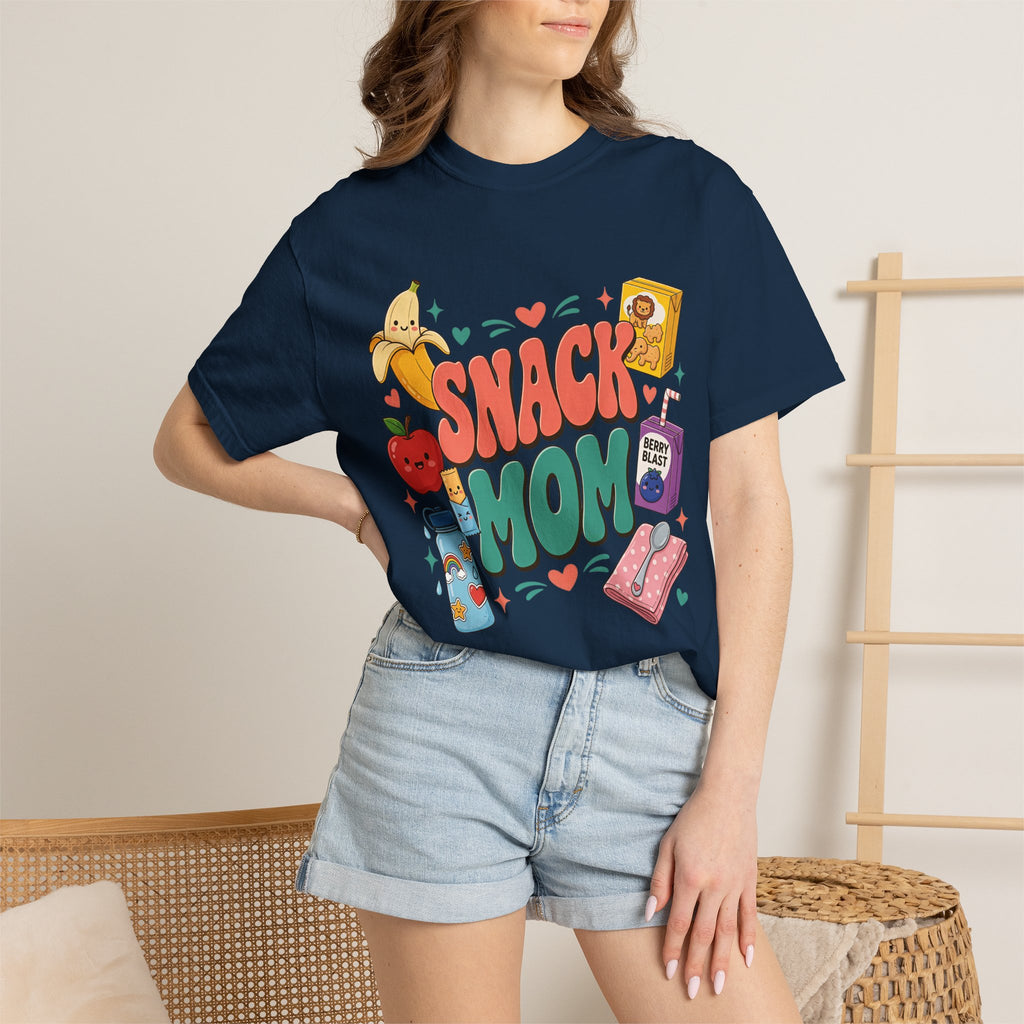 Snack Mom T-Shirt — Cute Kawaii Snacks Graphic Tee for Moms