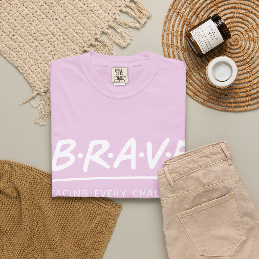 Classic White Garment-Dyed T-Shirt — Soft Vintage Style Tee