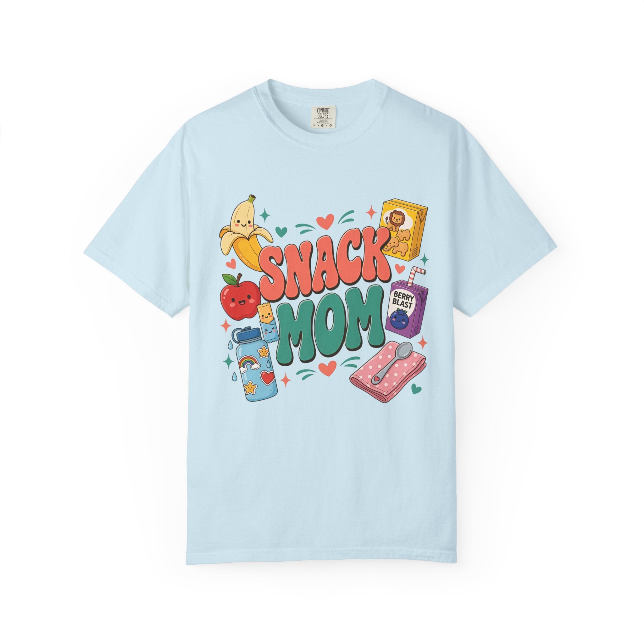 Snack Mom T-Shirt — Cute Kawaii Snacks Graphic Tee for Moms