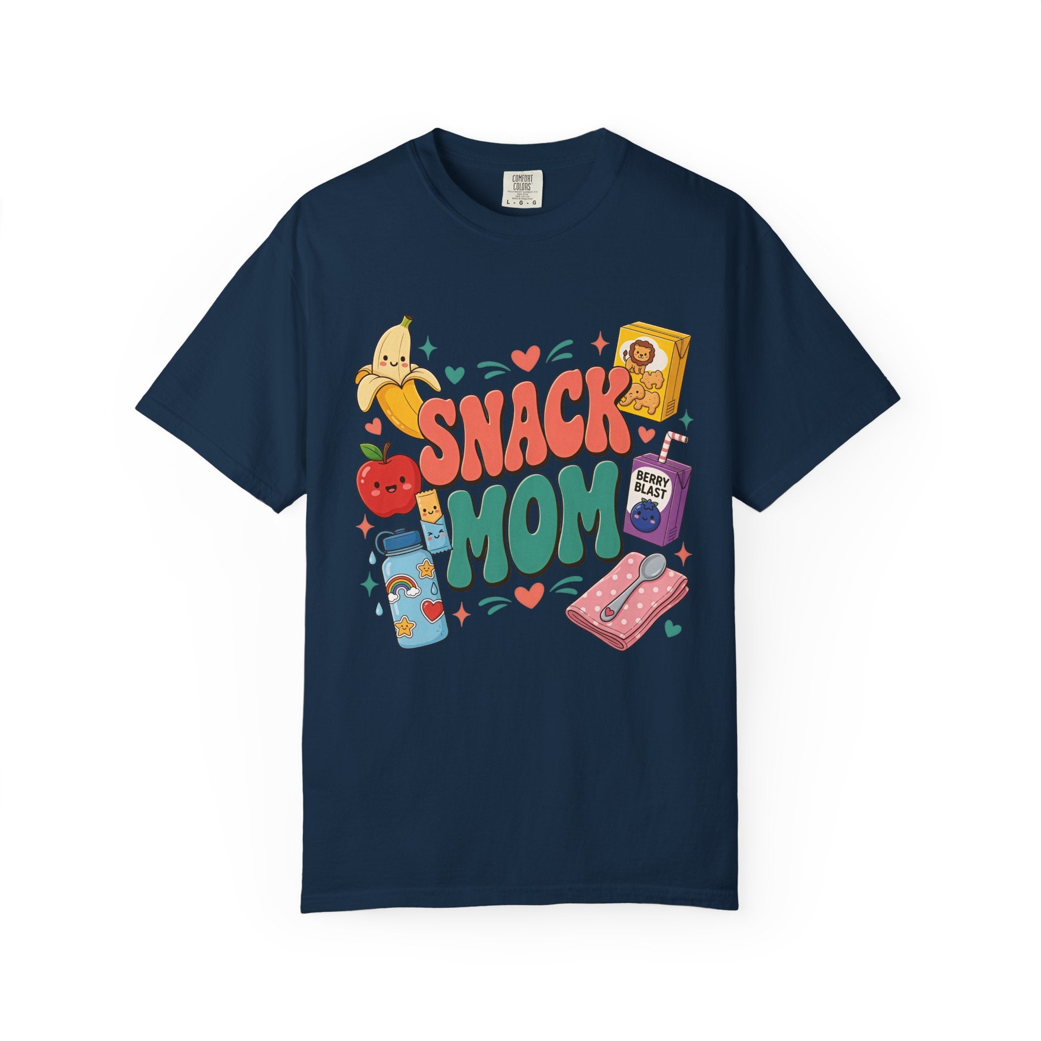 Snack Mom T-Shirt — Cute Kawaii Snacks Graphic Tee for Moms
