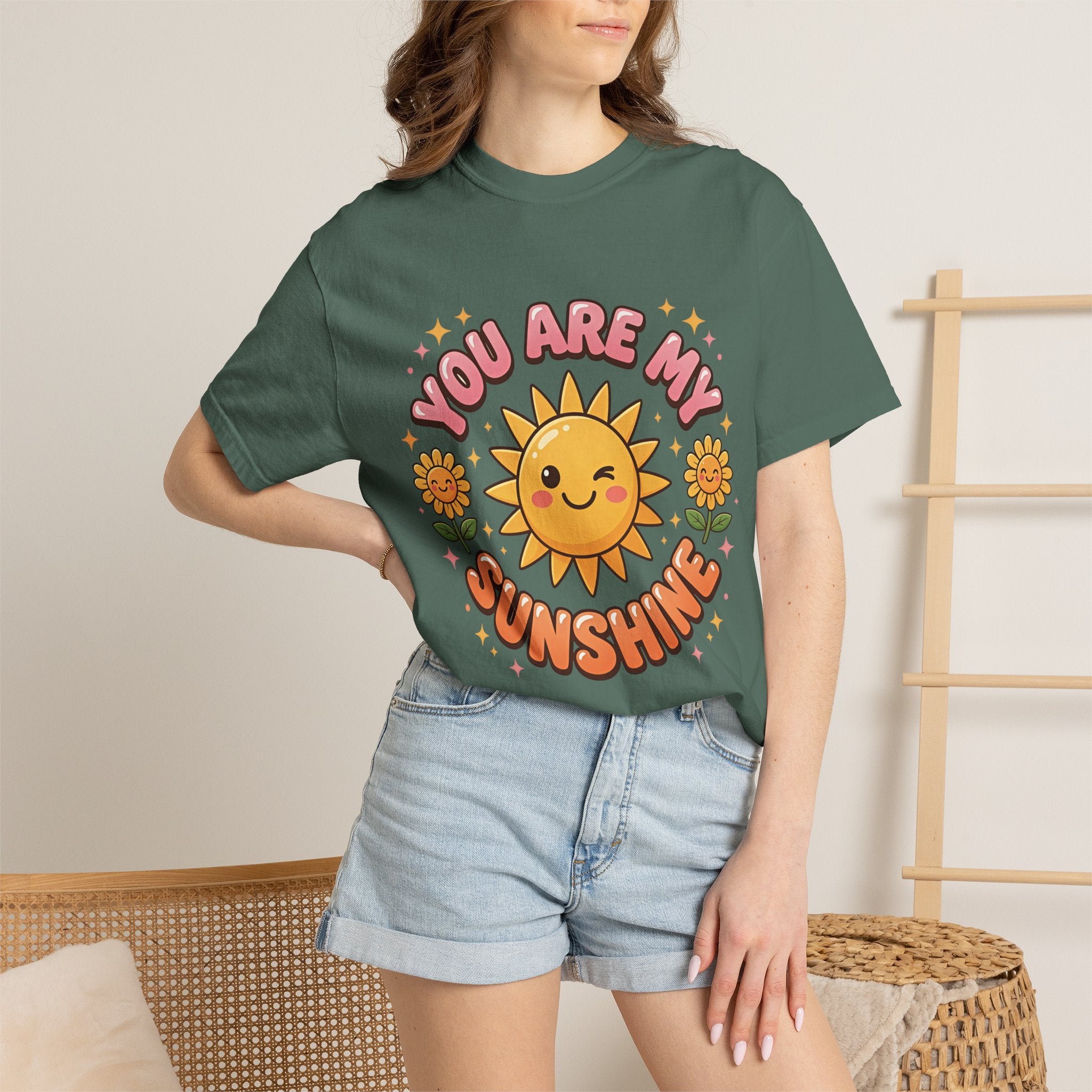 You Are My Sunshine T-Shirt — Cute Smiling Sun Graphic Tee
