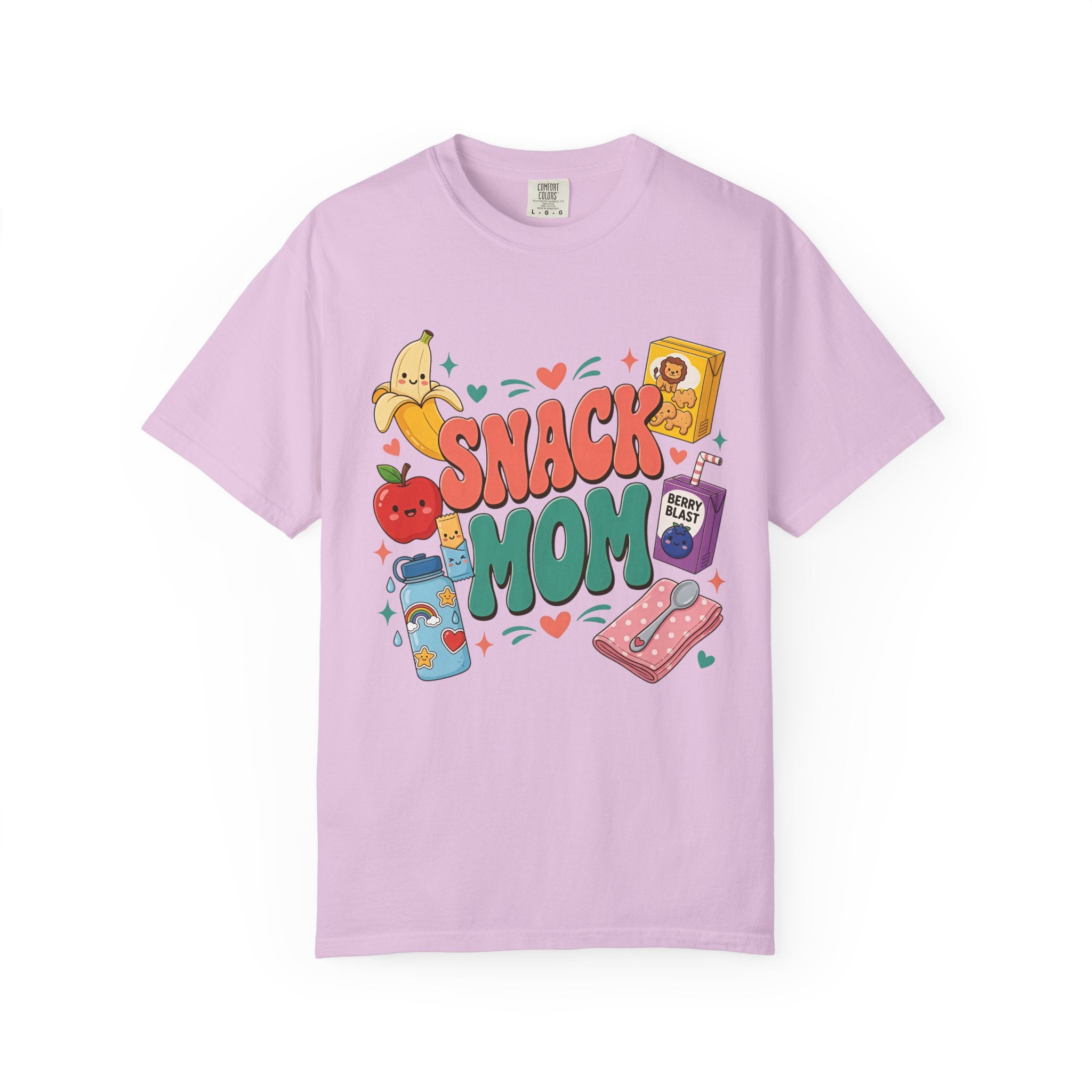 Snack Mom T-Shirt — Cute Kawaii Snacks Graphic Tee for Moms