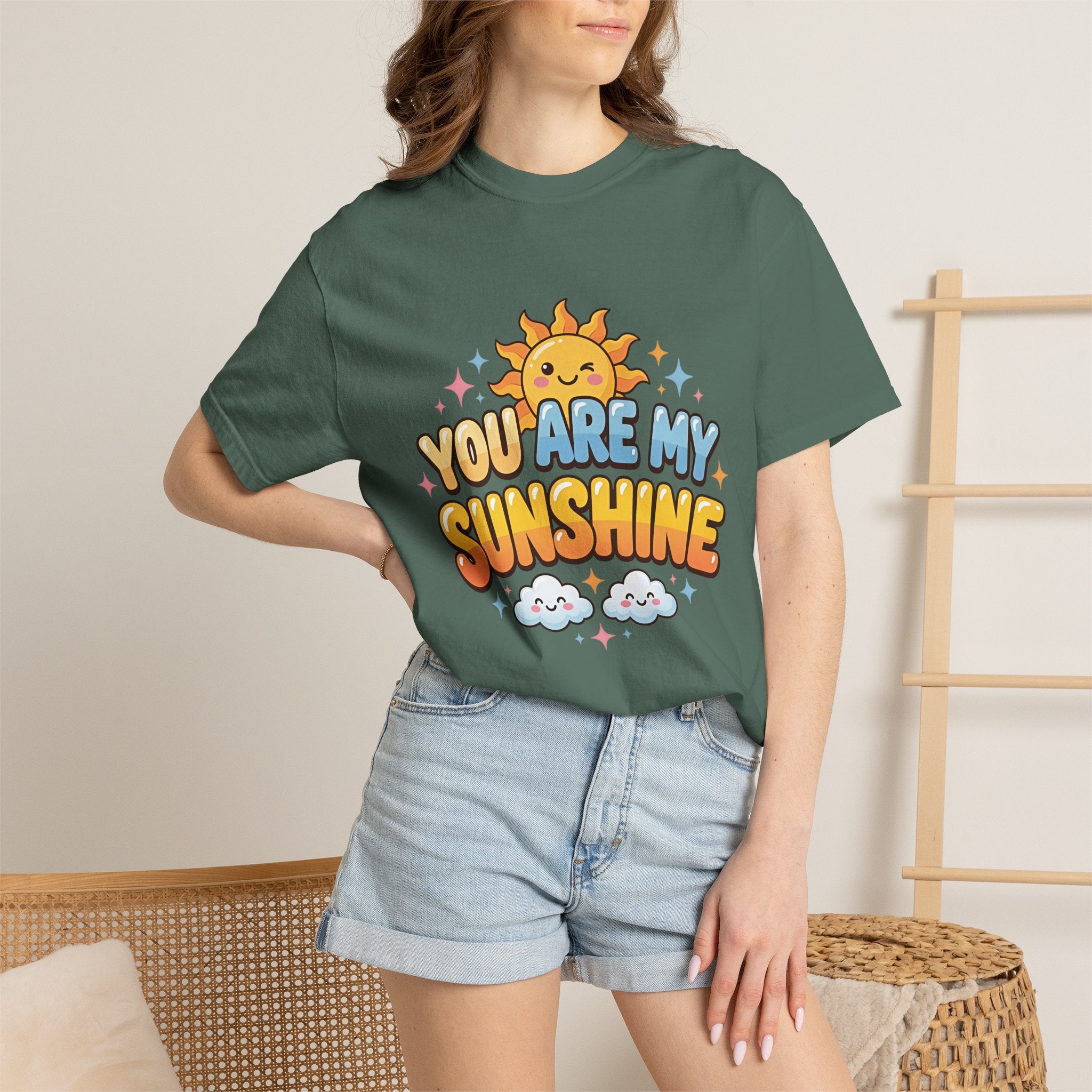 You Are My Sunshine T-Shirt — Cute Retro Sun Graphic Tee