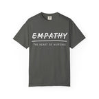 Empathy Graphic T-Shirt — Soft Neutral Garment-Dyed Tee with 'EMPATHY' Print