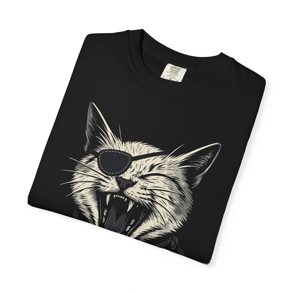 Captain Meowrr Pirate Cat T-Shirt